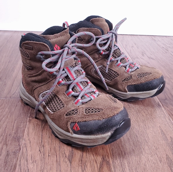 VASQUE "Breeze III Ultradry" kids waterproof brown suede hiking boot - Picture 1 of 10